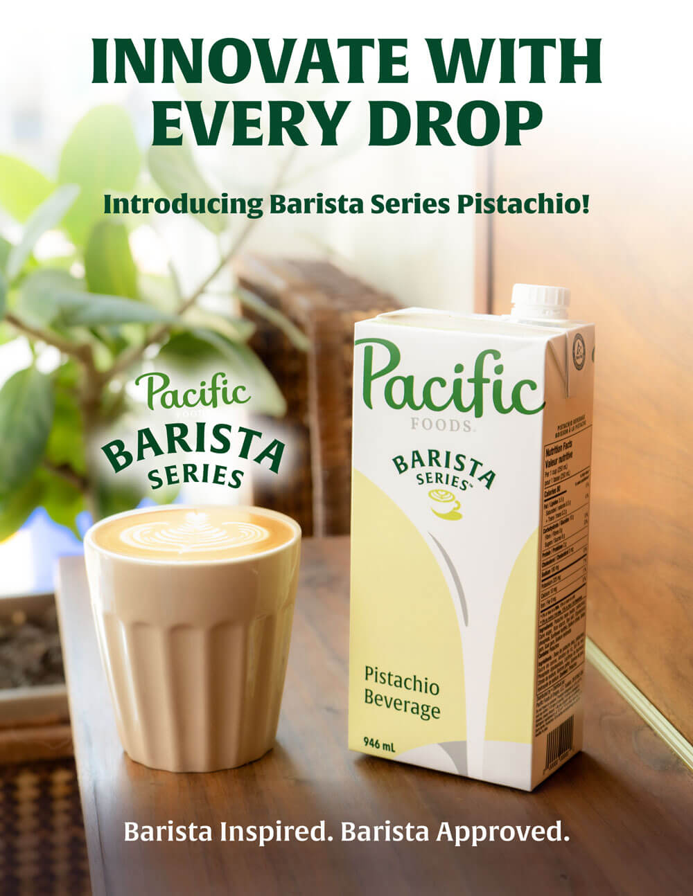 $10 Off Pacific Barista Series Pistachio